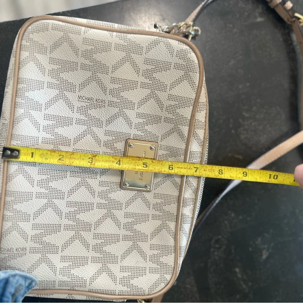 Michael Kors Beige Crossbody Bag